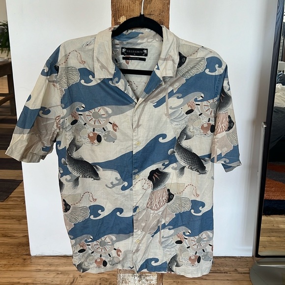 COPY - All saints koi button up - Picture 2 of 3
